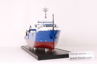 custom made model of 75m ORV Support Vessel